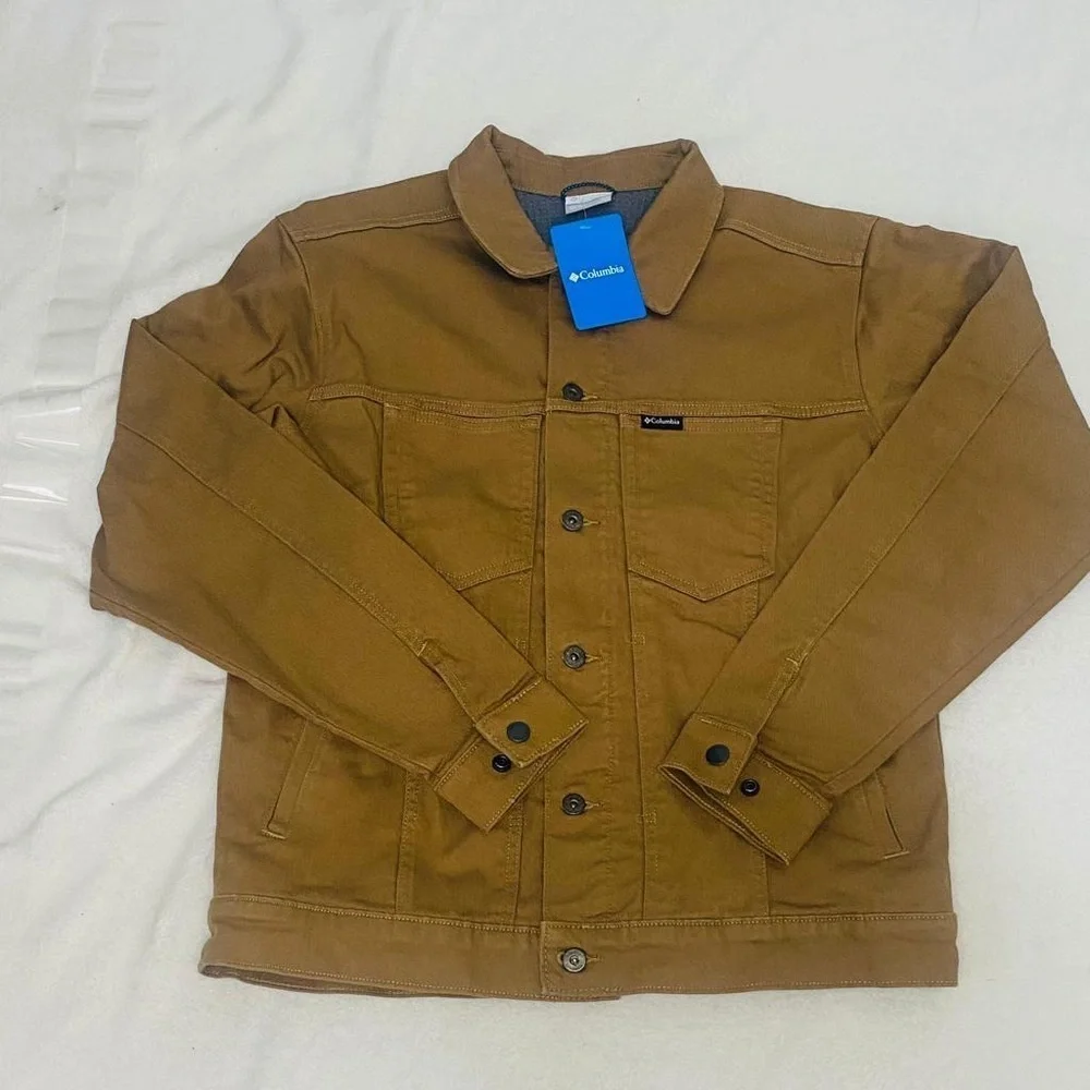 Columbia denim jacket Very thick